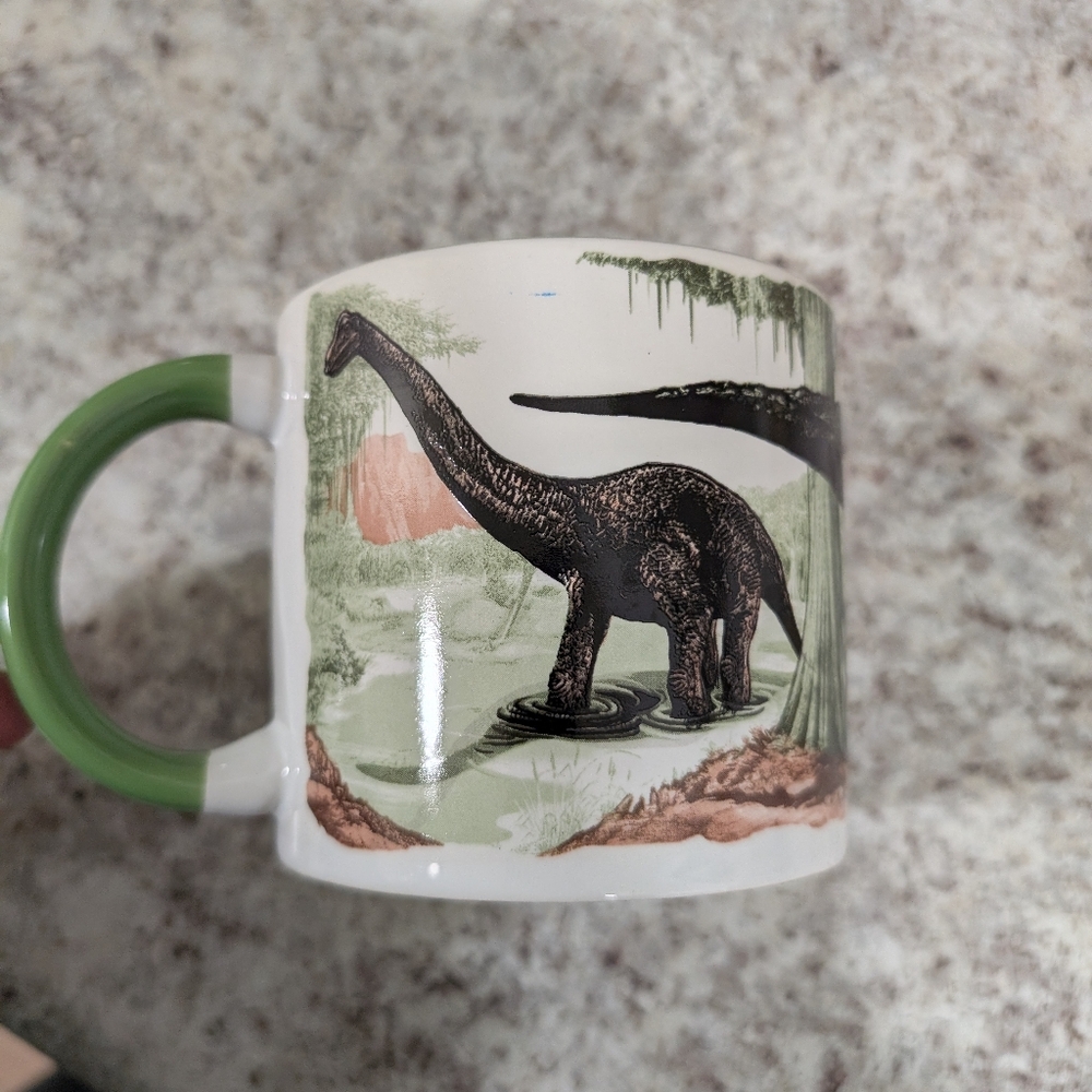 Heat Changing Dinosaur Mug